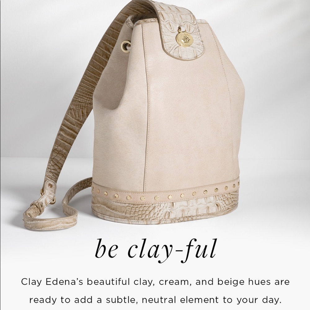 Brahmin Allie sling backpack in Clay Edena - Picture 7 of 16